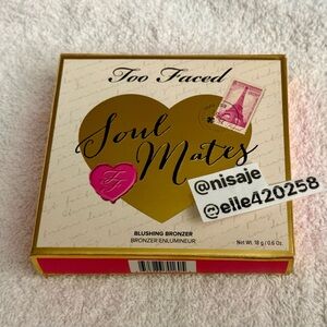 Too Faced Soul Mates Ross & Rachel Blushing Bronzer